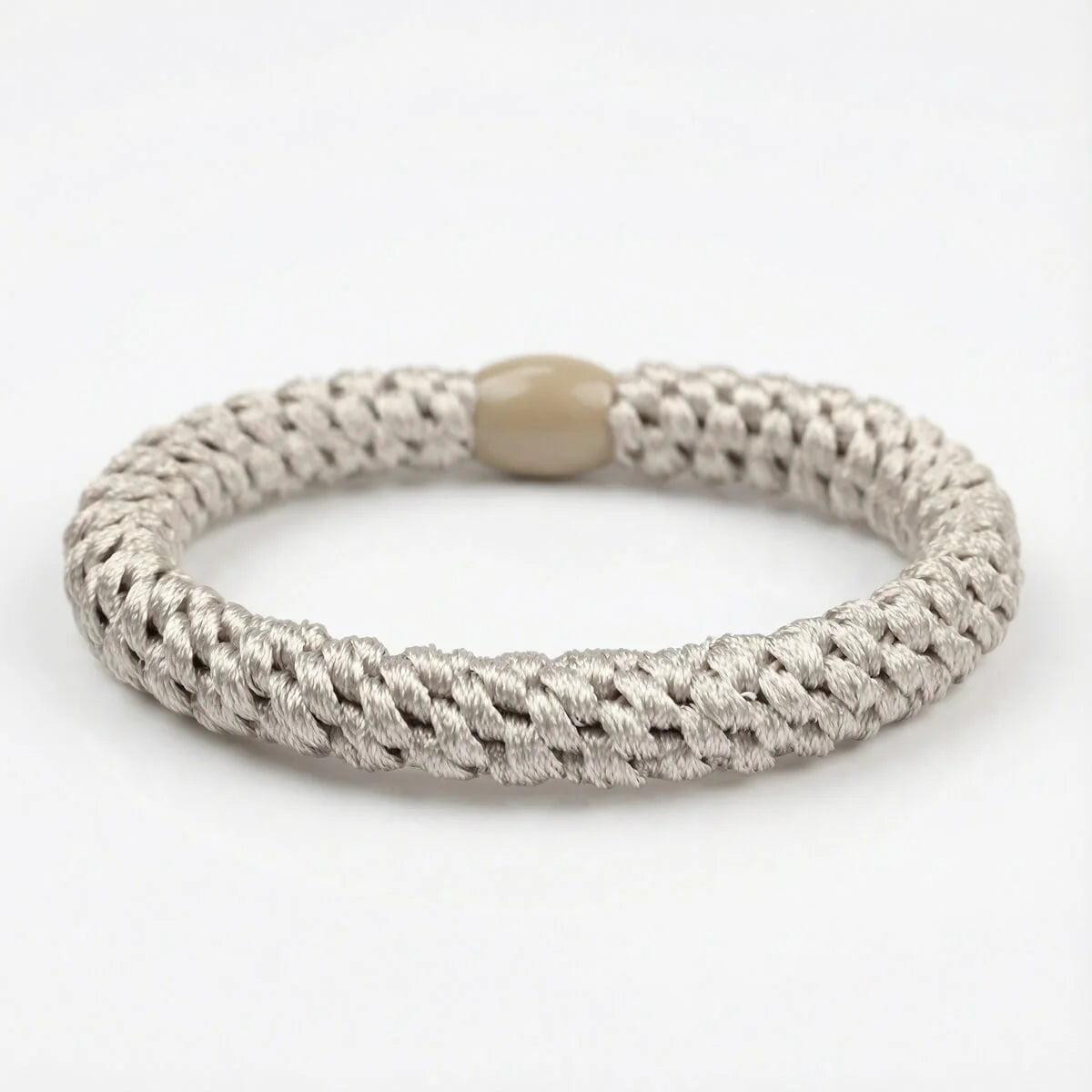 Hårsnodd Soft Beige