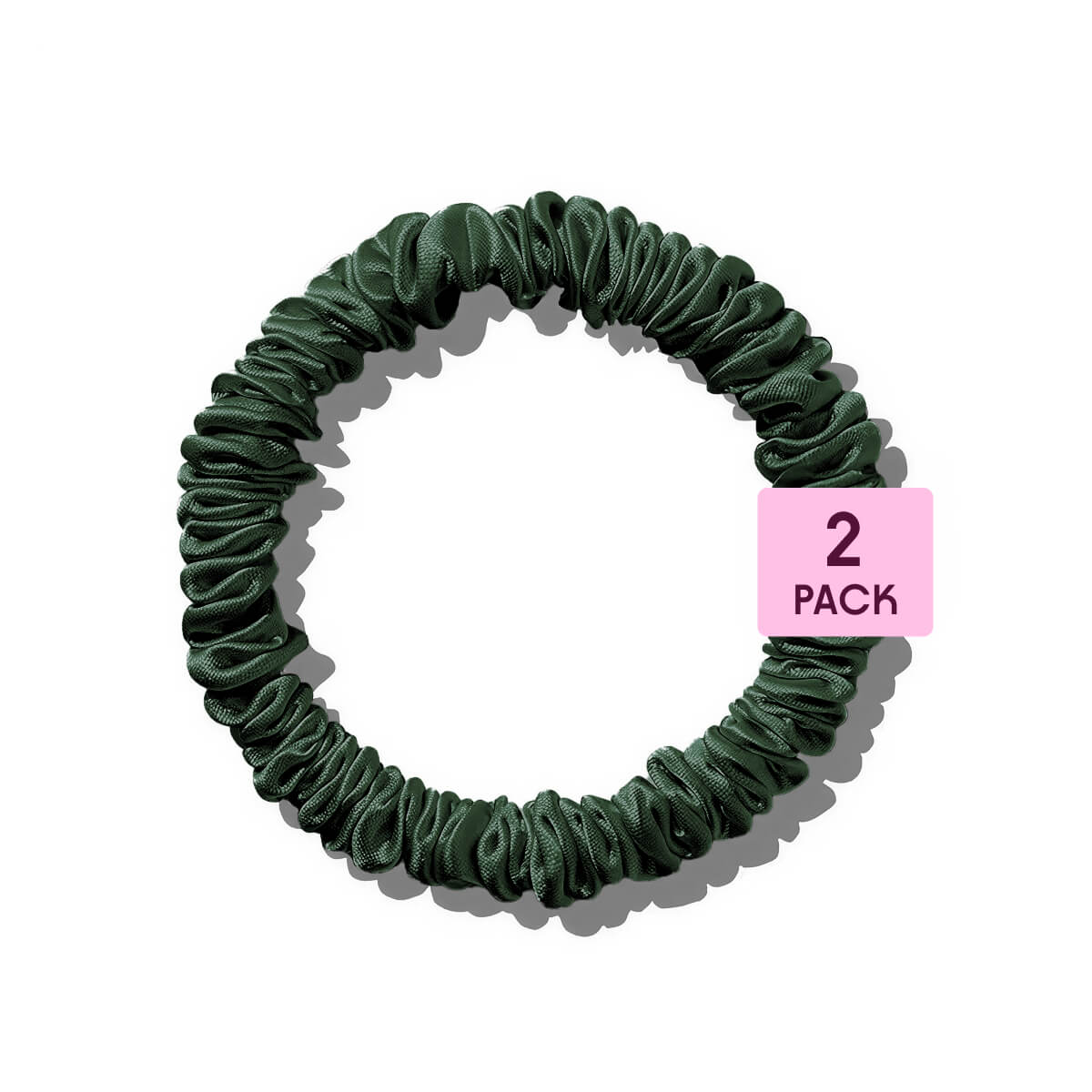 Scrunchie Green 2-pack