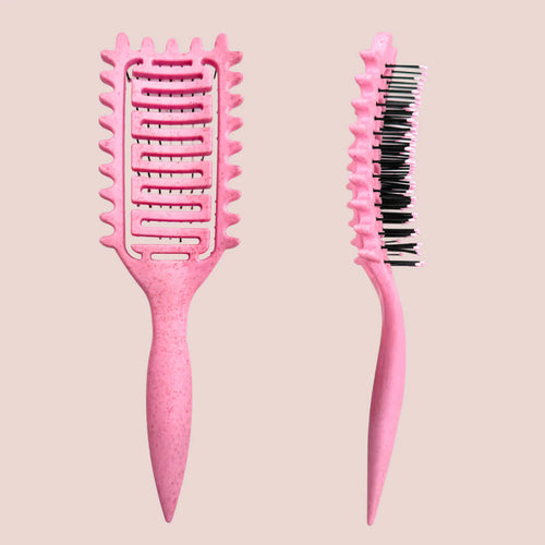 Curl Magic Brush Pink